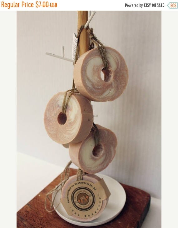 FALL SALE Soap on a Rope Rope Soap Hanging Soap Camping