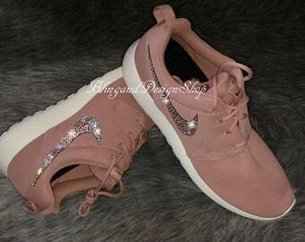 crystal tennis shoes