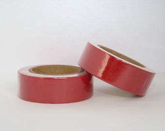Masking tape Washi Tape red - Christmas gift - packaging - decoration - wedding