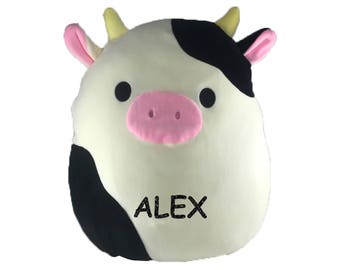 cow squishy pillow