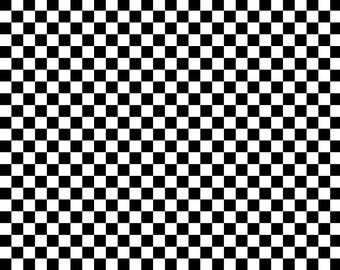 Black and white checker vinyl | Etsy