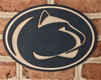 Penn State 3d logo bar basemenet sign!