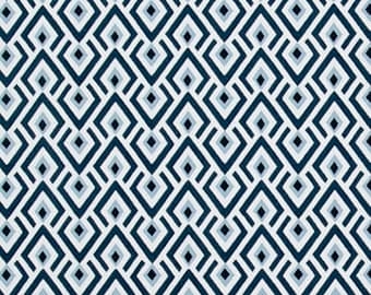 SALE! - Archery Navy Blue Valance - Window Valance - 50 x 16 Valance - Kitchen Valance - Valance - Bedroom Valance - Window Treatment