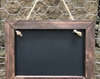 Mini Chalkboard Sign/Ring Bearer Sign/ Framed Chalkboard/ Wedding Sign