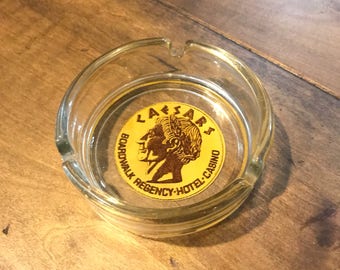 Vintage Caesars Boardwalk Regent Hotel Casino Hotel Ashtray - Las Vegas Ashtray - Casino Ashtray - Hotel Ashtray