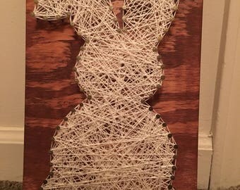Bunny string art | Etsy