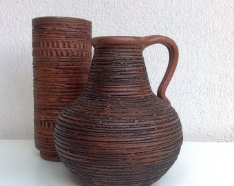 WGP-Studio Ceramics Refractory ceramic vase 70s W. Germany