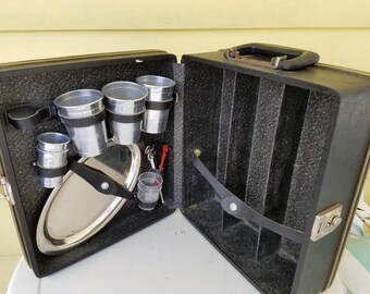 Mad Men era portable bar
