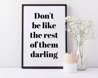 Rest of them darling | Etsy