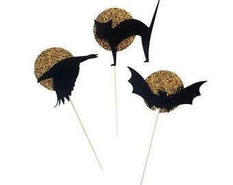Halloween Cupcake Toppers