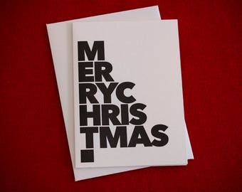 Nerd christmas card | Etsy
