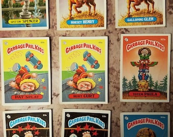 Garbage Pail Kids trading cards - 3rd Series 1986