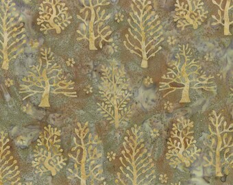 tissu patchwork Wilmington Batiks Batavian pines trees