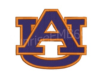 9 Sizes**Auburn Tigers Embroidery design- 8 formats machine embroidery design - Instant Download machine embroidery pattern