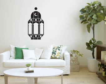 Oil Lamp Wall Decal, Wall Decor, Wall Art, Kids Room Decor, Big Sticker, Wall Mural, Wall Art Sticker, 110