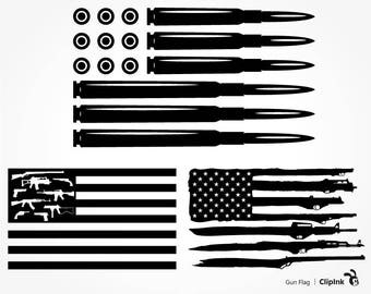 Download Bullet american flag | Etsy