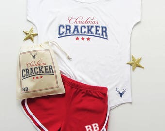Christmas Cracker, Christmas Pyjama And Loungewear Set