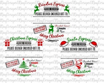 Santa sack svg cutting files, Christmas svg bundle cutting files, Santa bag svg, Reindeer svg Santa svg Christmas svg expxress svg cut file