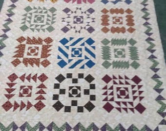 This quilt top is a Thimbleberries Club project.
