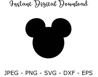 Mickey mouse svg | Etsy