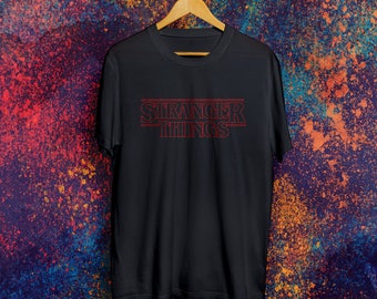 Stranger things tee Stranger things art Netflix and chill Tumblr t-shirt Netflix t-shirt Stranger things new Upside Down T-shirt