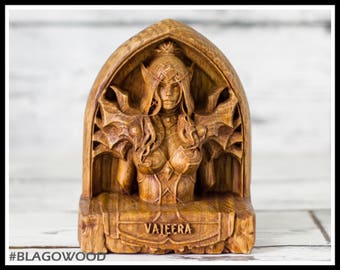 Wooden, Valeera, hearthstone, warcraft, wow, world of warcraft, wow hero, wow statue, wow figurine, rogue
