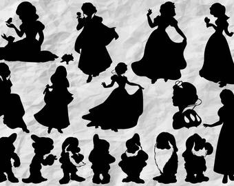 Free Free 207 Svg Snow White Silhouette SVG PNG EPS DXF File