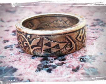 Ukrainian Coin Ring - 1 hryvnia Ukraine