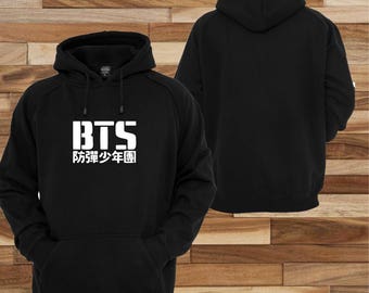 BTS Kpop Hoodie - Bangtan Boys Hoodie pull over korean