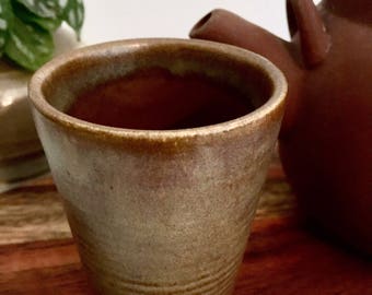 Set of pottery teacup | Ceramic teacup | Vintage teacup