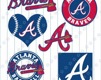 INSTANT DOWNLOAD - Atlanta Braves Cut Files, Atlanta Braves svg, Atlanta svg, Baseball svg, Baseball Clipart, Cut Files