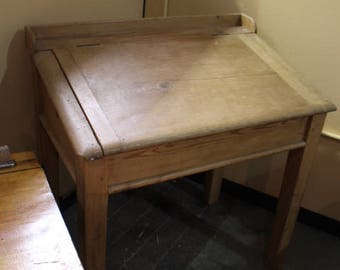 Oak writing desk