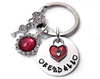 Girlfriend keychain | Etsy