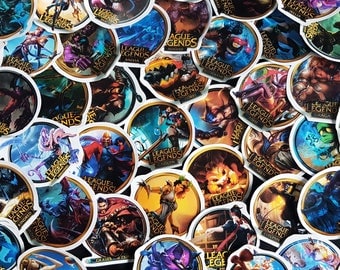 League of Legends icon stickers M-Z