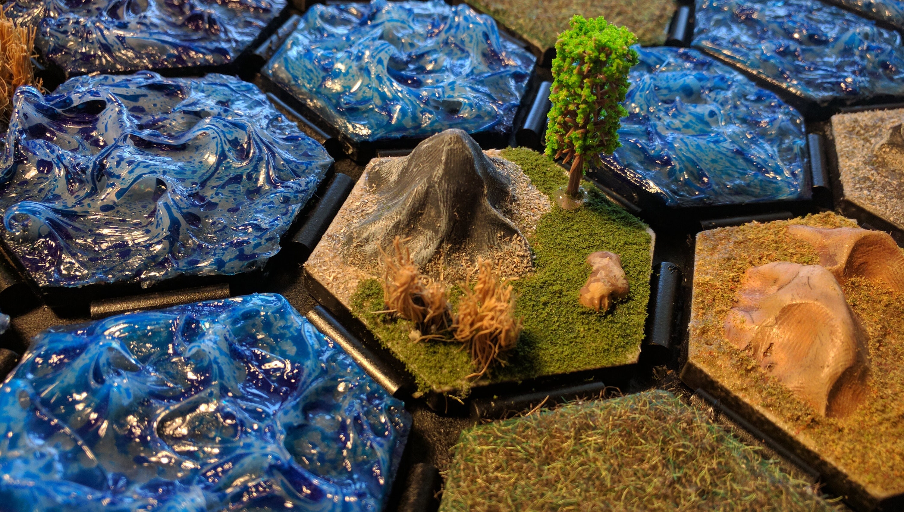 Individual 2 Hex Tiles for Catan