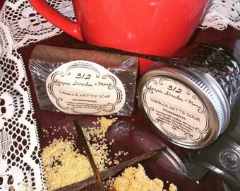 Vanilla Latte Soap And Scrub