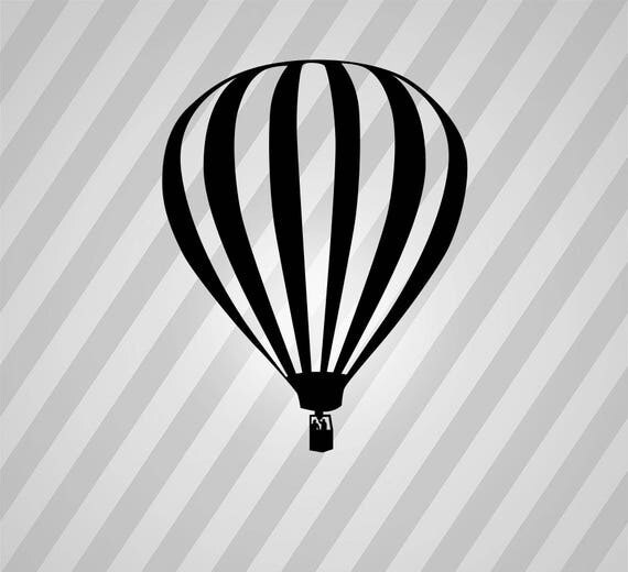 Download hot air balloon Silhouette - Svg Dxf Eps Silhouette Rld ...