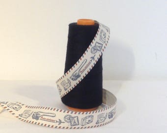 Air mail printed Ribbon
