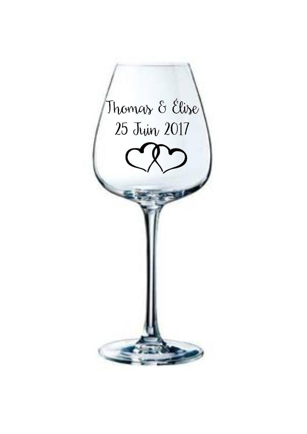 10 personalized stickers to stick on wedding wine glass 10 personalized stickers to stick on wedding wine glass