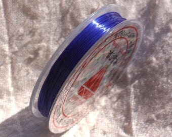 Coil 10 m - 0.8 - 1 mm blue 4558550015082 elastic band