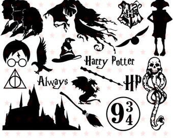 Harry Potter svg files, Harry Potter svg, Dementor svg, Harry svg, Potter svg, SVG files for Silhouette, files for cut, Harry Potter Svg