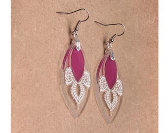 Earrings - Calypso - purple