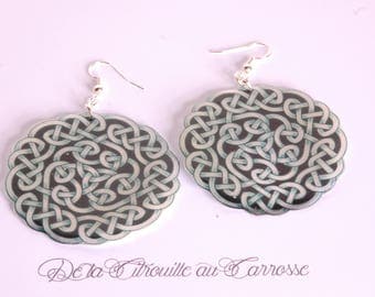 Boucles d'oreille nœuds celtiques