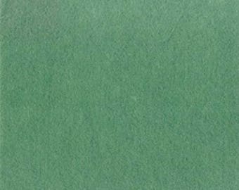 Felt 2 mm cut bluish green - 30 x 30 cm - Ref FE3945