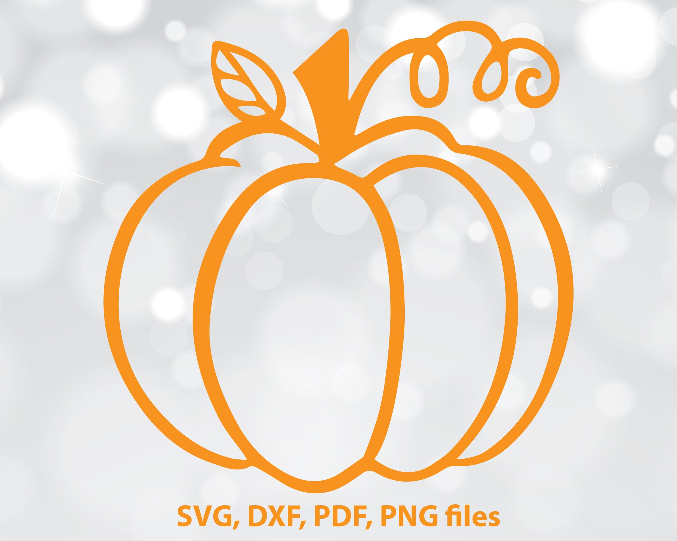 Download Pumpkin Cut File Halloween cut file Pumpkin SVG Pumpkin