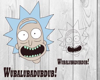 Free Free 171 Silhouette Rick And Morty Svg Free SVG PNG EPS DXF File