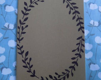Personalized Hand-Lettered Moleskine Cahier Journal