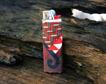 Maori Design Lighter Holders