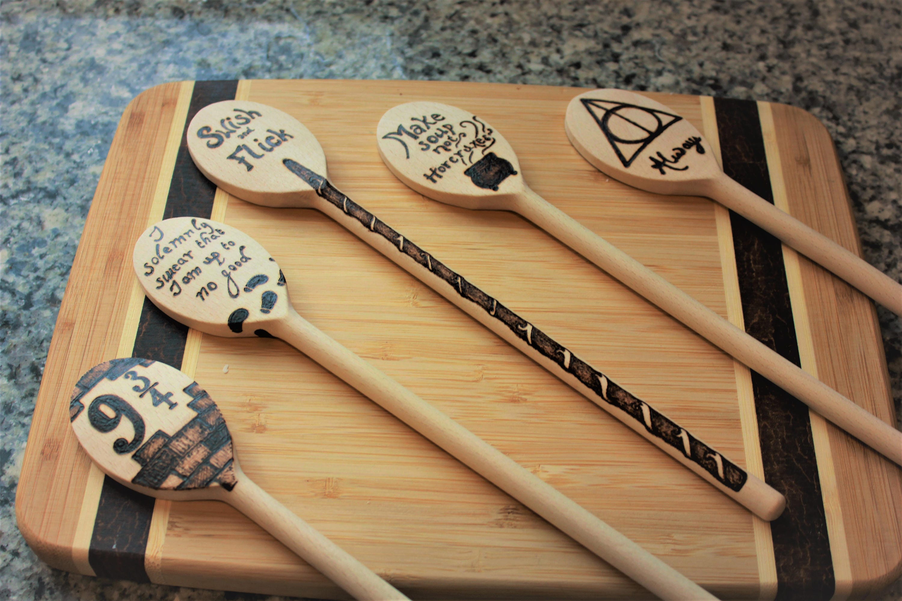 Harry Potter Wooden Spoon Set