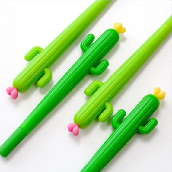 Cactus Pens Cacti Succulent Pen Set Plant Stationery Pens